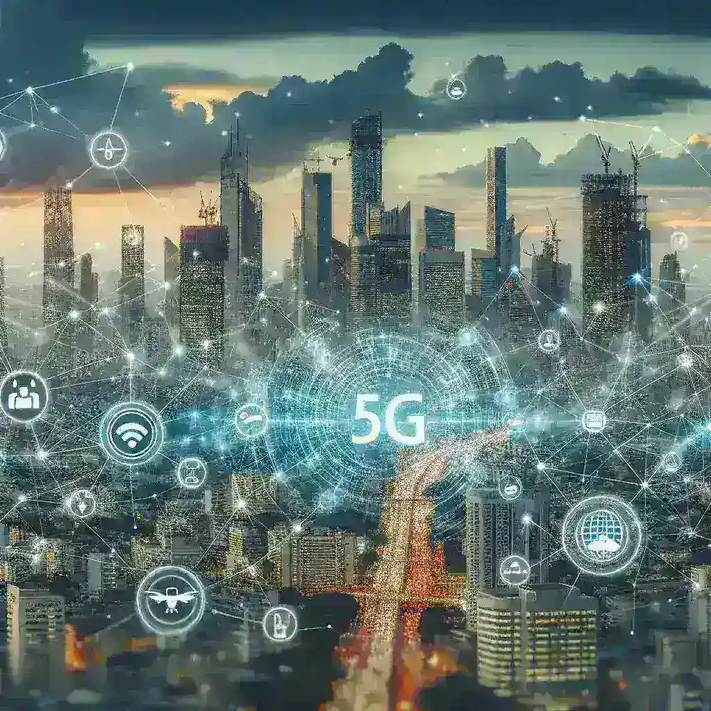 Avanços do 5G e sua integração com IoT nos centros urbanos